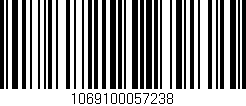 Código de barras (EAN, GTIN, SKU, ISBN): '1069100057238'