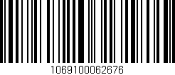 Código de barras (EAN, GTIN, SKU, ISBN): '1069100062676'