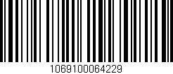 Código de barras (EAN, GTIN, SKU, ISBN): '1069100064229'