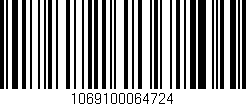 Código de barras (EAN, GTIN, SKU, ISBN): '1069100064724'