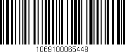 Código de barras (EAN, GTIN, SKU, ISBN): '1069100065448'