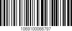 Código de barras (EAN, GTIN, SKU, ISBN): '1069100066797'