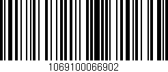 Código de barras (EAN, GTIN, SKU, ISBN): '1069100066902'