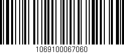 Código de barras (EAN, GTIN, SKU, ISBN): '1069100067060'