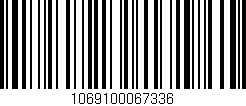 Código de barras (EAN, GTIN, SKU, ISBN): '1069100067336'