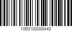 Código de barras (EAN, GTIN, SKU, ISBN): '1069100068449'