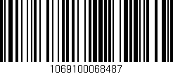 Código de barras (EAN, GTIN, SKU, ISBN): '1069100068487'