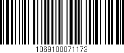 Código de barras (EAN, GTIN, SKU, ISBN): '1069100071173'