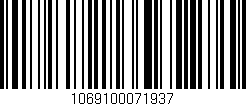 Código de barras (EAN, GTIN, SKU, ISBN): '1069100071937'