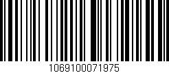 Código de barras (EAN, GTIN, SKU, ISBN): '1069100071975'