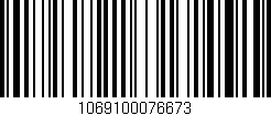 Código de barras (EAN, GTIN, SKU, ISBN): '1069100076673'
