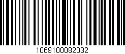 Código de barras (EAN, GTIN, SKU, ISBN): '1069100082032'