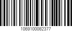 Código de barras (EAN, GTIN, SKU, ISBN): '1069100082377'