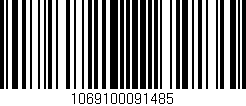 Código de barras (EAN, GTIN, SKU, ISBN): '1069100091485'
