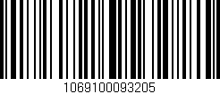 Código de barras (EAN, GTIN, SKU, ISBN): '1069100093205'