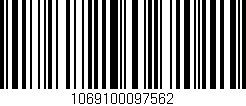 Código de barras (EAN, GTIN, SKU, ISBN): '1069100097562'