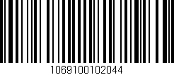 Código de barras (EAN, GTIN, SKU, ISBN): '1069100102044'