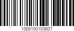 Código de barras (EAN, GTIN, SKU, ISBN): '1069100103607'