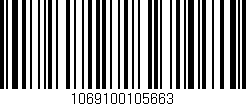 Código de barras (EAN, GTIN, SKU, ISBN): '1069100105663'