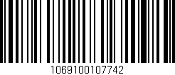 Código de barras (EAN, GTIN, SKU, ISBN): '1069100107742'