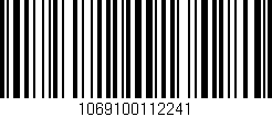 Código de barras (EAN, GTIN, SKU, ISBN): '1069100112241'