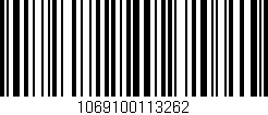 Código de barras (EAN, GTIN, SKU, ISBN): '1069100113262'