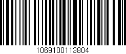 Código de barras (EAN, GTIN, SKU, ISBN): '1069100113804'
