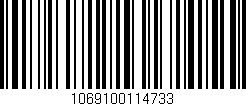 Código de barras (EAN, GTIN, SKU, ISBN): '1069100114733'