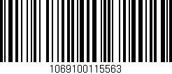 Código de barras (EAN, GTIN, SKU, ISBN): '1069100115563'