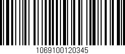 Código de barras (EAN, GTIN, SKU, ISBN): '1069100120345'