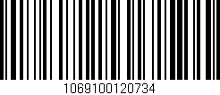 Código de barras (EAN, GTIN, SKU, ISBN): '1069100120734'