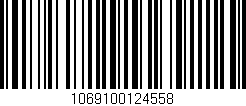 Código de barras (EAN, GTIN, SKU, ISBN): '1069100124558'