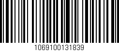 Código de barras (EAN, GTIN, SKU, ISBN): '1069100131839'