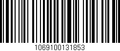 Código de barras (EAN, GTIN, SKU, ISBN): '1069100131853'