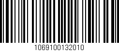 Código de barras (EAN, GTIN, SKU, ISBN): '1069100132010'