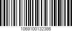Código de barras (EAN, GTIN, SKU, ISBN): '1069100132386'