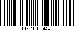 Código de barras (EAN, GTIN, SKU, ISBN): '1069100134441'