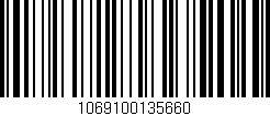 Código de barras (EAN, GTIN, SKU, ISBN): '1069100135660'