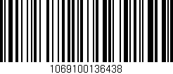 Código de barras (EAN, GTIN, SKU, ISBN): '1069100136438'