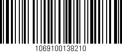 Código de barras (EAN, GTIN, SKU, ISBN): '1069100138210'