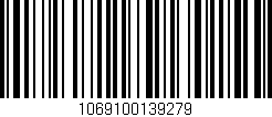 Código de barras (EAN, GTIN, SKU, ISBN): '1069100139279'