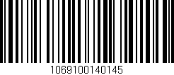 Código de barras (EAN, GTIN, SKU, ISBN): '1069100140145'