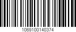 Código de barras (EAN, GTIN, SKU, ISBN): '1069100140374'