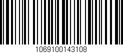 Código de barras (EAN, GTIN, SKU, ISBN): '1069100143108'