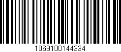 Código de barras (EAN, GTIN, SKU, ISBN): '1069100144334'