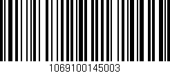 Código de barras (EAN, GTIN, SKU, ISBN): '1069100145003'