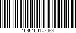 Código de barras (EAN, GTIN, SKU, ISBN): '1069100147083'