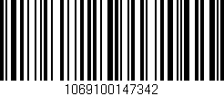 Código de barras (EAN, GTIN, SKU, ISBN): '1069100147342'