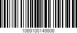 Código de barras (EAN, GTIN, SKU, ISBN): '1069100148806'
