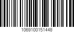 Código de barras (EAN, GTIN, SKU, ISBN): '1069100151448'